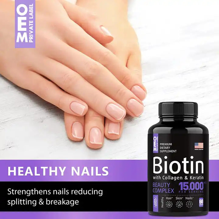 Compound Vitamin B Capsules and Biotin Capsules - Korvel