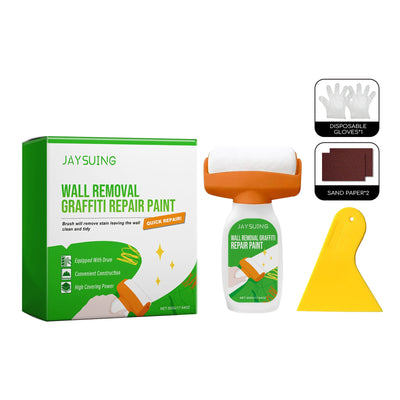 JAYSUING Wall Removal Graffiti Repair Paint, Wall Graffiti Stain Cover Repair Home Self-Painted Wall Paint - Korvel