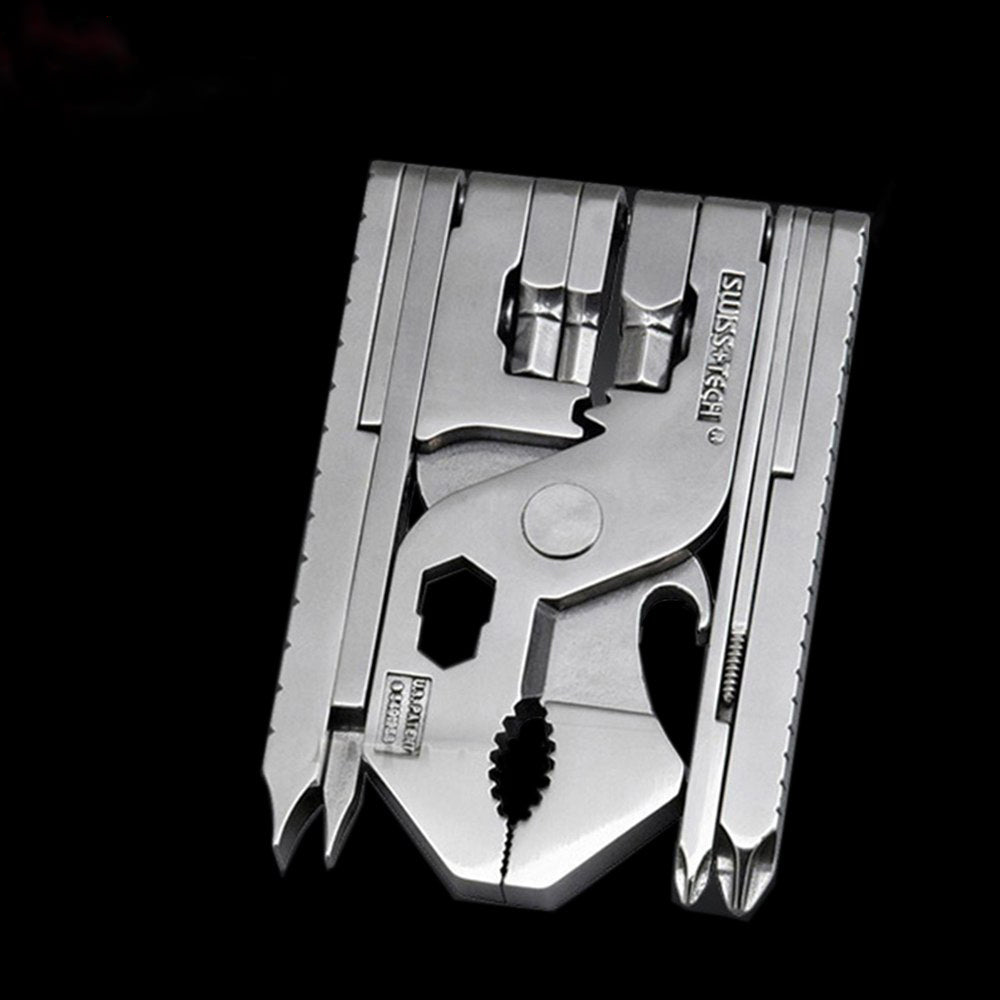 Outdoor Tool Set Multifunction Pliers Bottle Opener Screwdriver Repair Tool wrench - Korvel