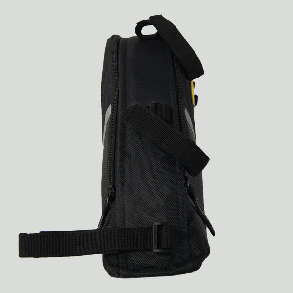 Cycling Bicycle Mountain Bike Bag Triangle Tool Bag Three-Point Velcro Fixed Right-Angle Bag Equipment Large Capacity - Korvel