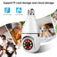 2.4G/5G Single-Band Dual-Band Wireless WIFI Light Head Small Yellow Man Camera Cell Phone Remote WiFi Night Vision Light - Korvel