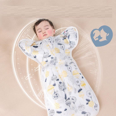 Premium Baby Cotton Anti Kick Printed Sleeping Bag