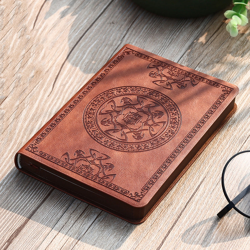 Exquisite A6 Pocket Notebook - Portable Leather Notepad