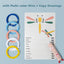 Beiens 3D Pen Creativity DIY Printing Pen Early Educational Drawing Toys ABS Filament Kids Design Drawing Pen Montessori Toys - Korvel
