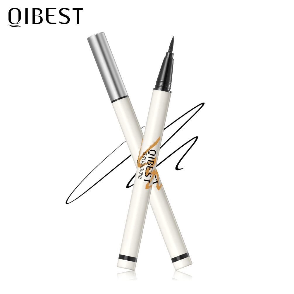 Eyeliner Impermeable Ultra-Fino QIBEST para una Aplicación Sin Esfuerzo