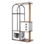 Modern Multi-Level Cat Tree with Scratching Posts and Caves