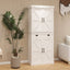 Elegant 71" Kitchen Pantry Storage Cabinet with Adjustable Shelves