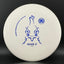 K3 Kaxe Z - 2022 Stickered Run Disc Golf Disc