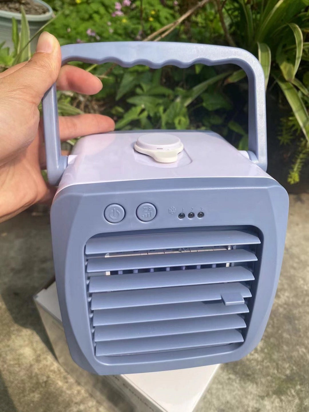 Portable Mini Spray Air Cooler - USB Desktop Fan