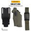 Holster tactique pour pistolet gauche 6354DO pour Glock 17