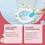 Toilet Gel Deodorizer Flower Household Toilet Descaling Deodorizing Deodorizing Fragrance Deodorizing Odor-Removing Toilet Cleaner - Korvel