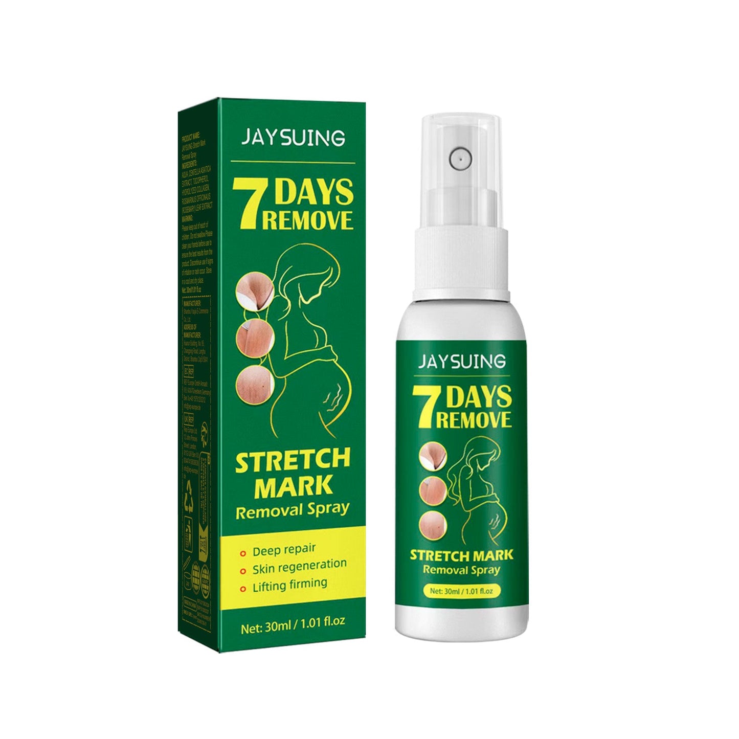 Skin Care Spray Postpartum Abdominal Skin Moisturizing And Moisturizing Massage Treatment Spray - Korvel