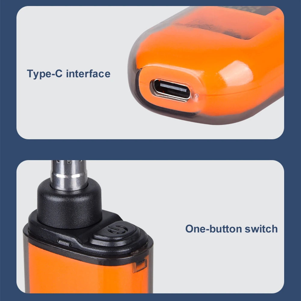 Premium Electric Nose Hair Trimmer with USB Charging