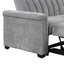 U_STYLE Convertible Soft Cushion Sofa Pull Bed ,for Two People to Sit On - Korvel