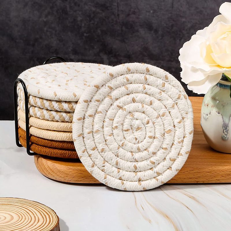 Hand-Woven Cotton Placemats for Elegant Dining