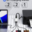 USB C Charger, MANTO 65W 5-in-1 GaN USB Charging Station, Super Fast Charger with 2 USB C Ports, 2 USB Ports and 1 Outlet - Korvel