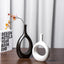 Vase hydroponique en céramique de luxe léger de style nordique