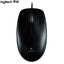 Souris USB filaire Logitech M100r pour la maison et le bureau