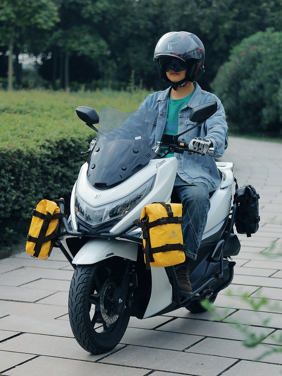 Premium Motorcycle Bumper Bag - Waterproof & Spacious