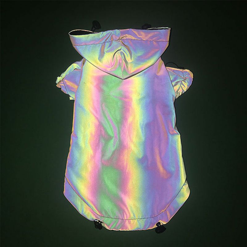 Fashion Pet Clothes Flashing Dogs Hoodie Jacket Reflective Clothing for Small Medium Large Dogs Jacket Clothing Pet Costume - Korvel