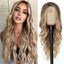 Premium European & American Lace Wig - Wavy Long Curly Style
