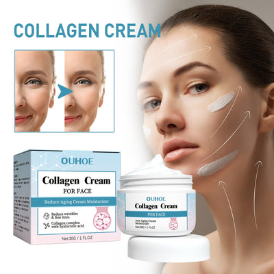 Collagen Anti-Wrinkle Cream, Moisturizes Tightens Tender Skin And Anti-aging Face Cream - Korvel