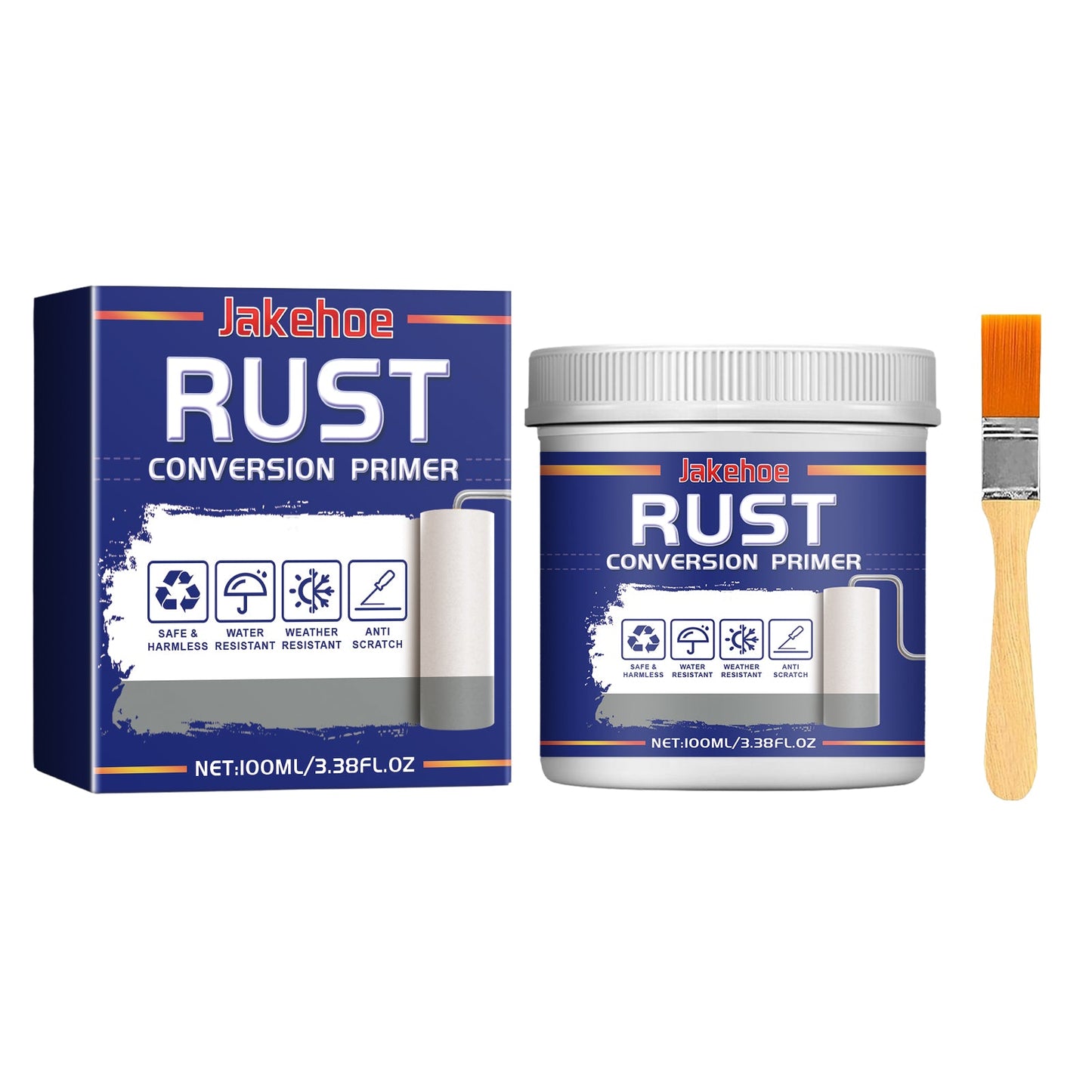 Rust Conversion Primer, Iron Door Metal Gear Bracket Rust Stair Handrail Corrosion Remover - Korvel