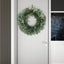 30IN Eucalyptus leaves, pine twigs, stars wreath - Korvel