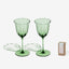 Vintage Green Red Wine Cup Glass Goblet Champagne Cup Cocktail Martini Glass  Home Drinking Utensils Crystal Cup - Korvel