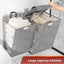 Dirty Clothes Basket Foldable Home Dormitory Dormitory Multifunctional Organization Storage Wall Hanging Basket - Korvel