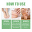Crème pour les pieds à la menthe poivrée pour des pieds doux et lisses
