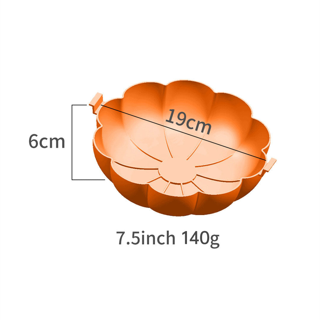 Air Fryer silicone pad kitchen supplies barbecue baking tray Halloween pumpkin fryer pad - Korvel
