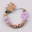 Cartoon frog silicone pacifier chain baby beech tooth glue chain toy anti-drop chain - Korvel