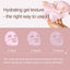 PDRN PINK COLLAGEN GEL MASK Pink Collagen facial mask Jelly Split facial mask - Korvel
