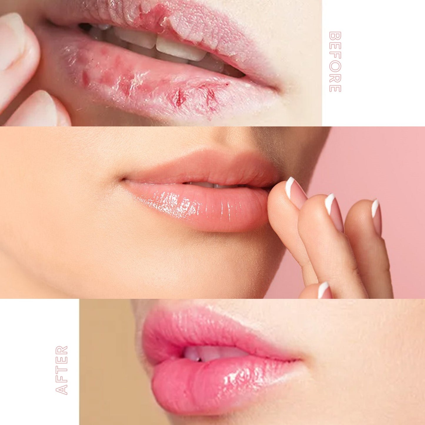 Lip Sleeping Mask, Moisturizing Gently Exfoliating Dead Skin Plump Smooth Lip Mask - Korvel