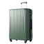Hardshell Luggage Spinner Suitcase with TSA Lock Lightweight Expandable 28'' (Single Luggage) Green + ABS + 28 Inch - Korvel