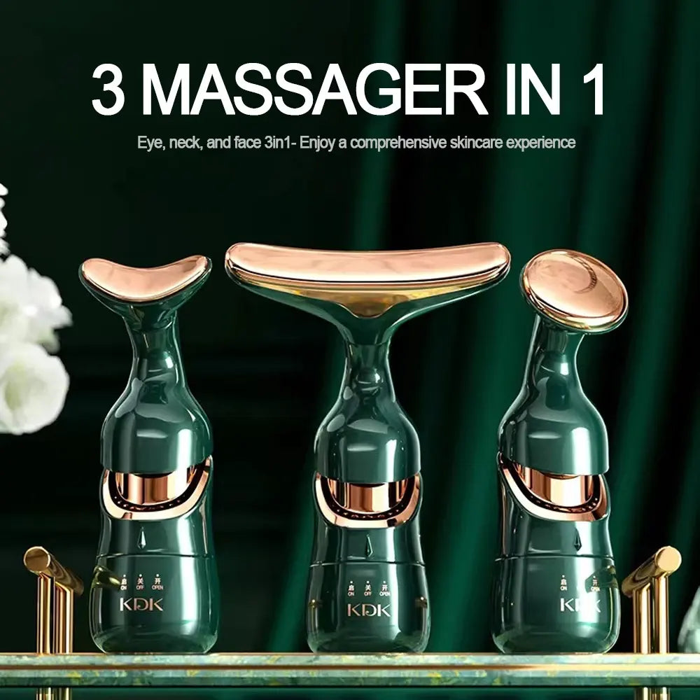 Electric Household Beauty Massager for Face and Neck Lifting and Tightening - Korvel