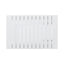 Elegant Outdoor Folding Wooden Side Table - White