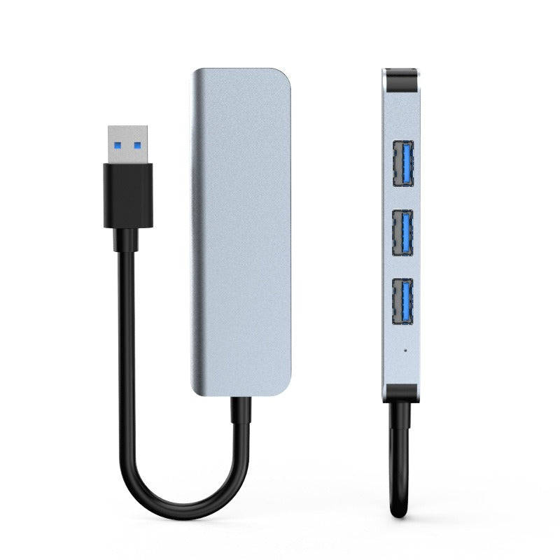 HUB splitter type-c expansion hub four in one high-speed USB 3.0 hub mobile computer expansion dock - Korvel
