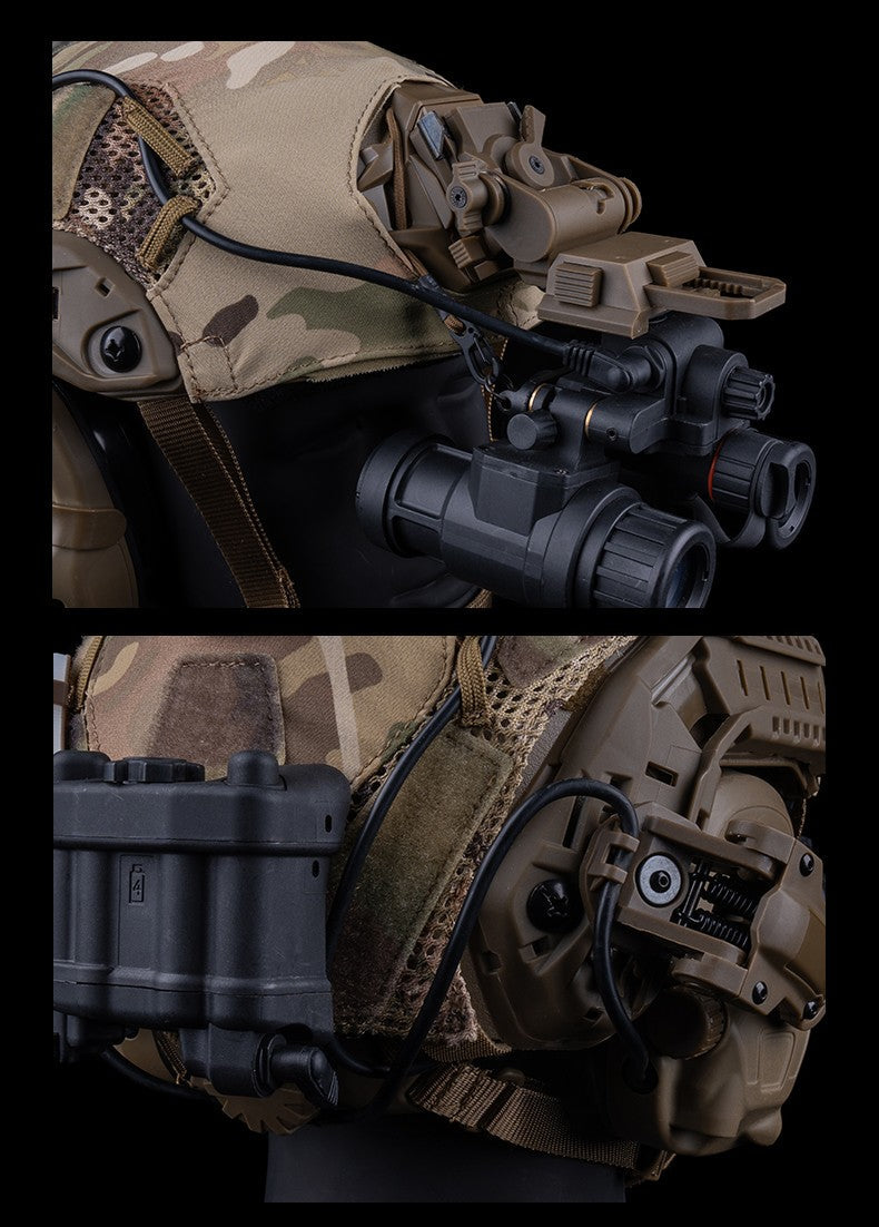 Housse de casque camouflage FAST SF Ultra-haut (Moyen)