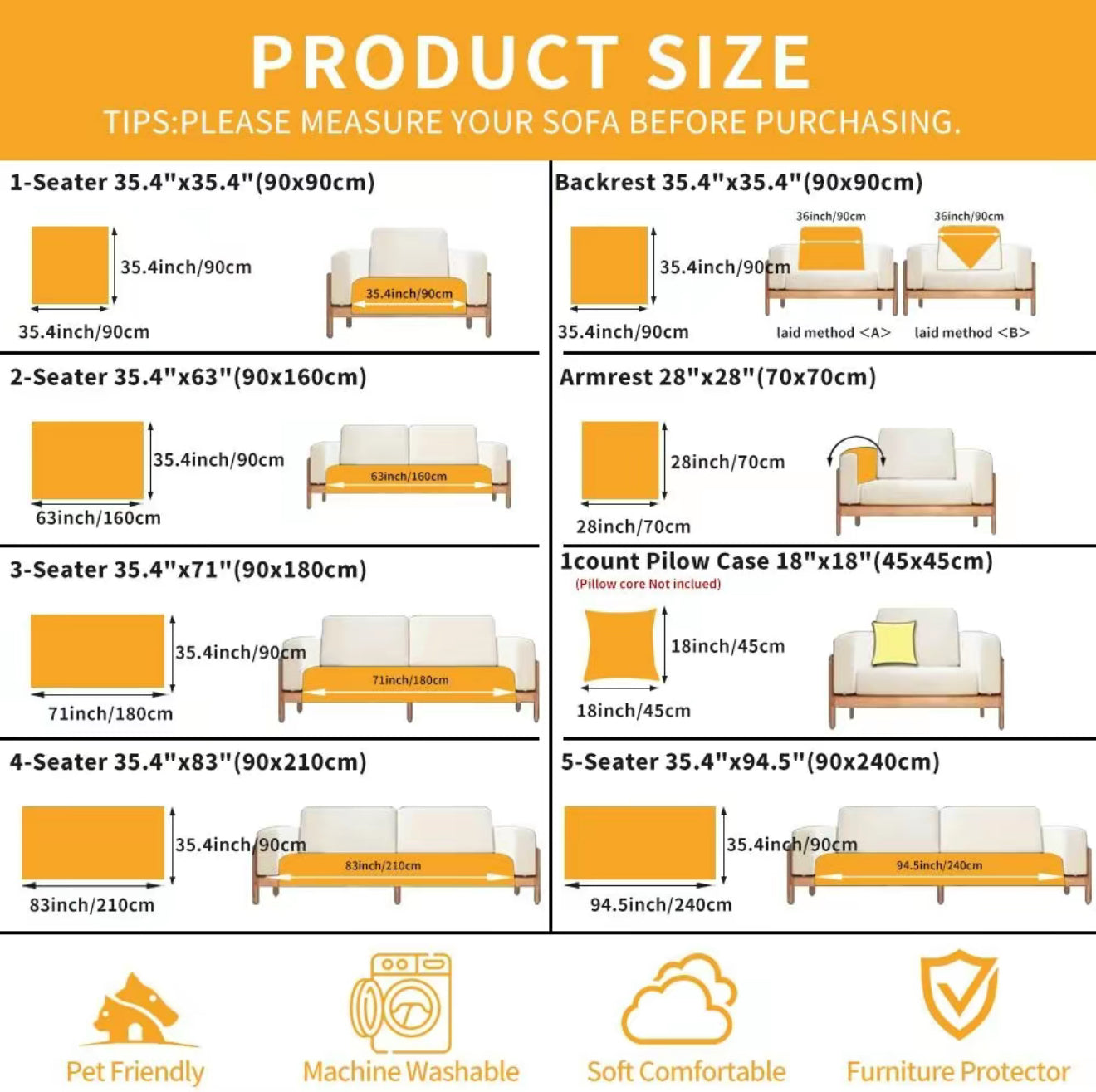 SofaEase Protective Cover - Korvel