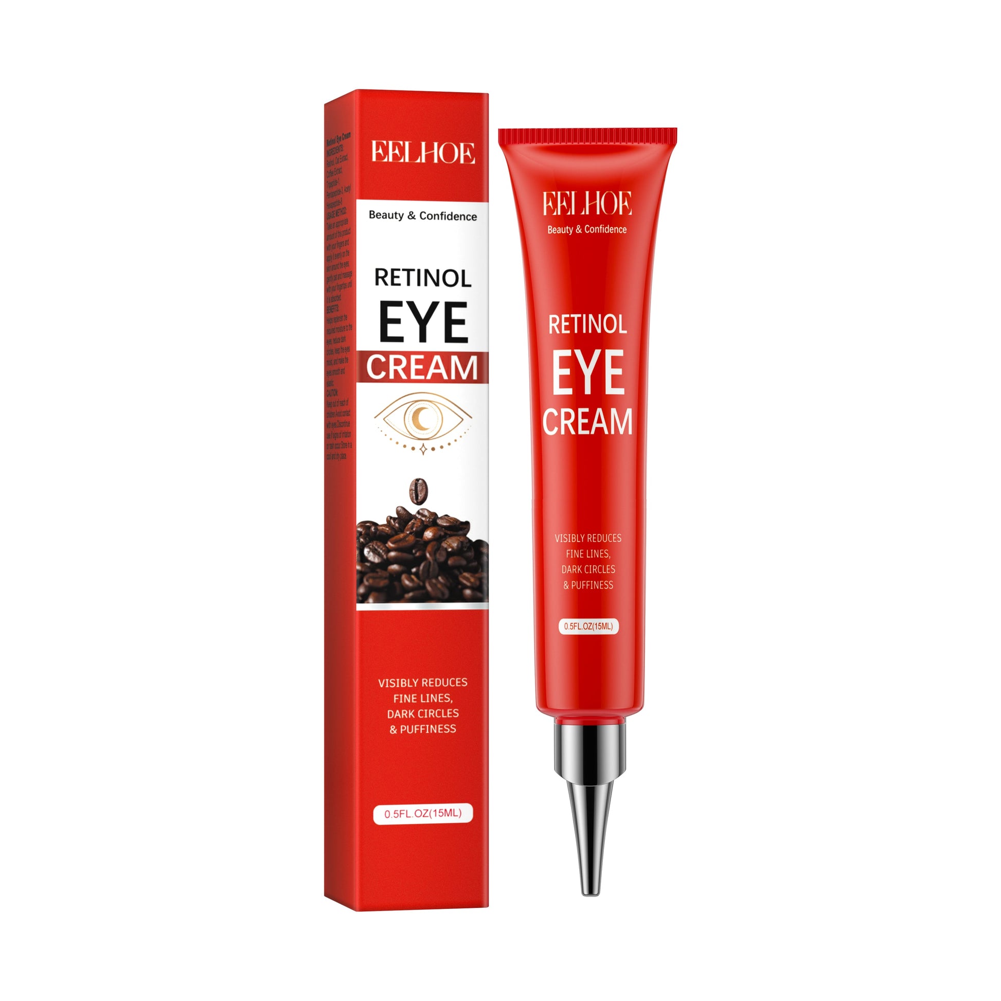 Retinol Firming Eye Cream Moisturizes Around Eyes, Tightens Skin, Lightens Fine Lines, Anti-Aging And Anti-Wrinkle Lift - Korvel