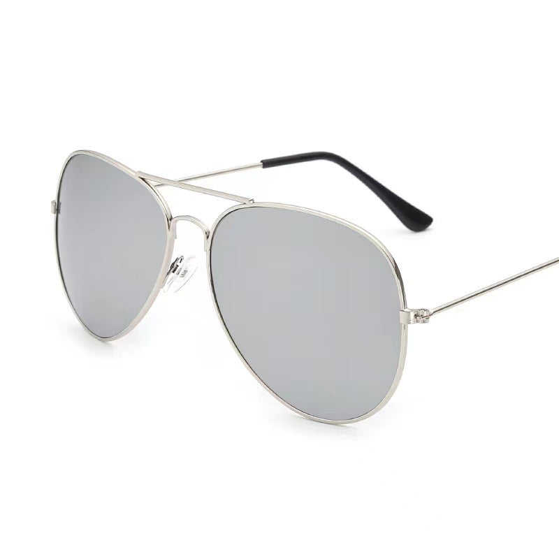 Sunglasses Colorful Toad Glasses Pilot Men And Women Models 3025 Color Film Reflective Sunglasses - Korvel