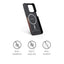 PITAKA is suitable for Apple 15promax magnetic sunset moonrise Kevlar floating aramid high-end magsafe carbon fiber mobile phone case - Korvel