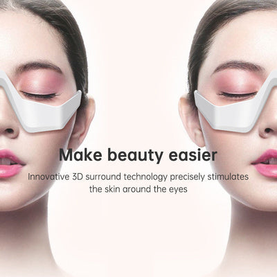 Premium Electric Eye Massager with LED Red Light Therapy