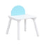 Children's panel table with 4 chairs - Korvel