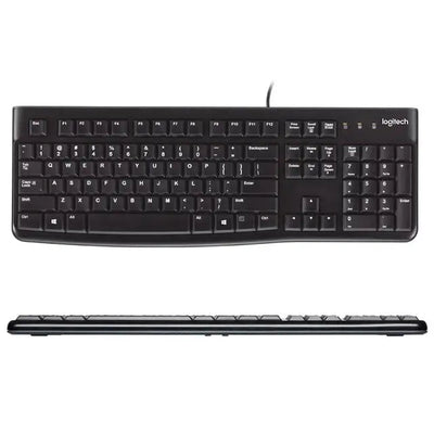 Logitech K120 Wired USB Keyboard - Durable & Reliable