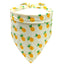 Bandana pour chien en coton premium style fruit