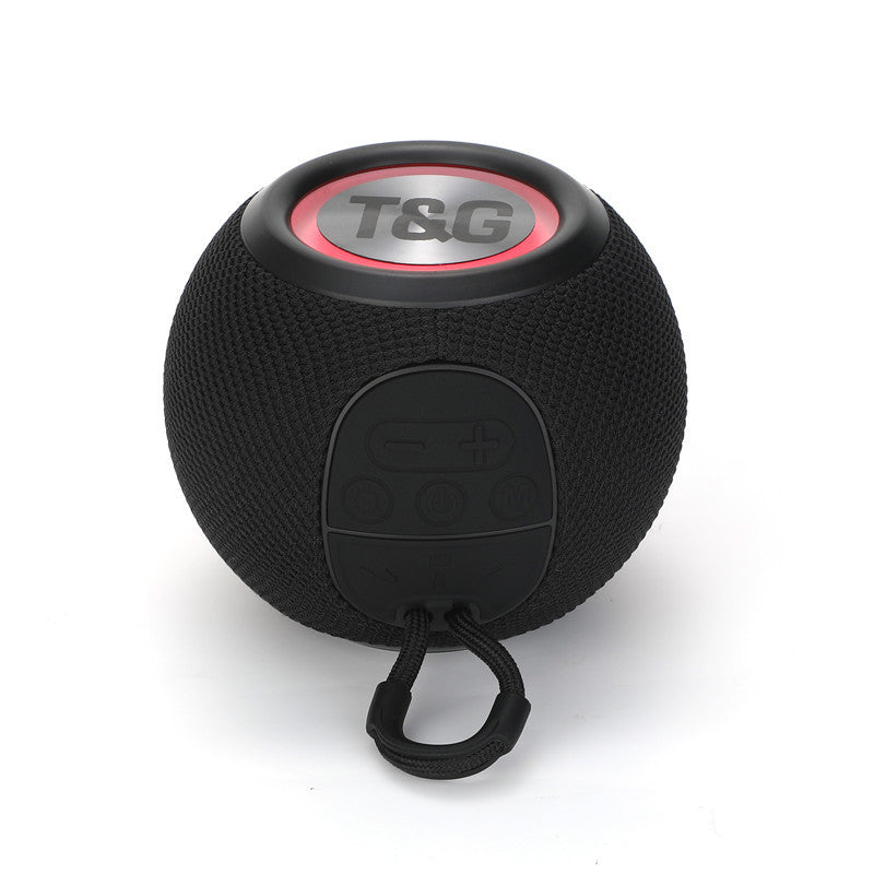 TG337 Bluetooth Speaker Wireless Fabric Card Speaker Subwoofer Portable Mini Bluetooth Speaker - Korvel