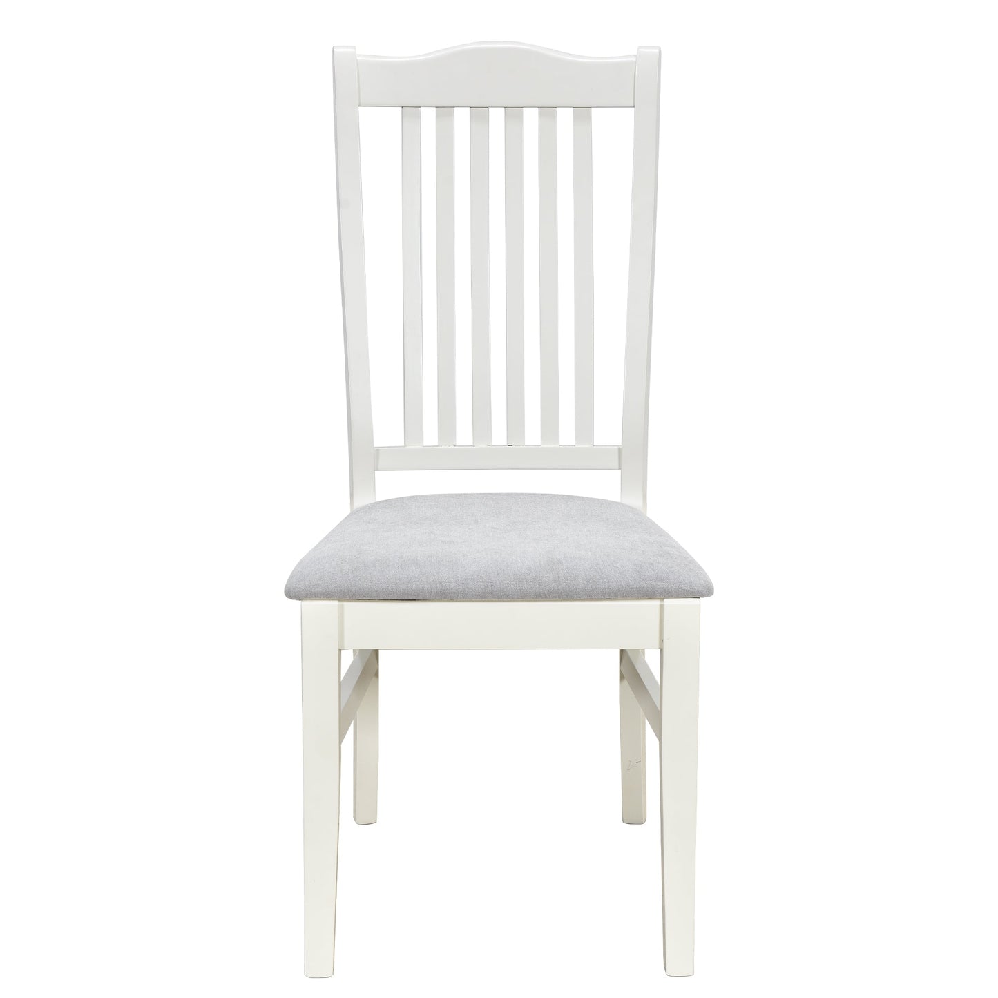 Conjunto de Mesa de Comedor de Madera de 6 Piezas TOPMAX de Estilo Mid-Century